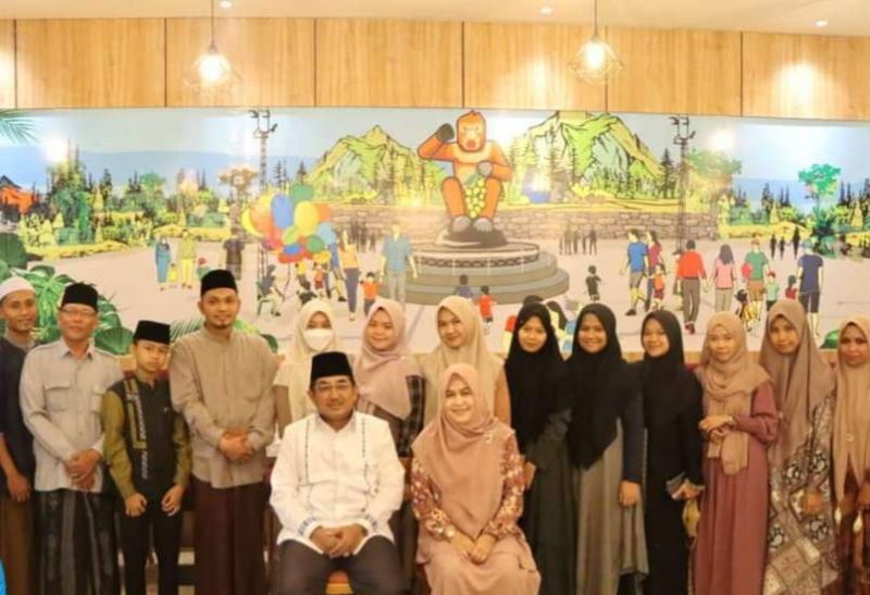 Kafilah MTQ Provinsi Jambi di Hotel Cordia Hotel Syamsudin Noor, Banjar Baru Kalsel, Minggu (16/10).