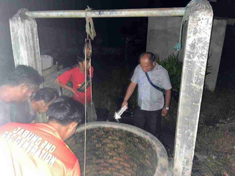 Pemuda Desa Terjun Gajah Kecamatan Betara Dikabarkan Meninggal Didalam Sumur