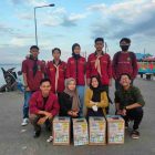 Mahasiswa Pencinta Alam Kampus Stai An-Nadwah Kuala Tungkal menggelar aksi kemanusian bersama Pencinta Alam Se-Provinisi Jambi