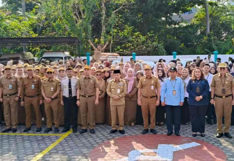 Gubernur Al Haris Pimpin Apel Gabungan Jajaran Kesehatan Jambi