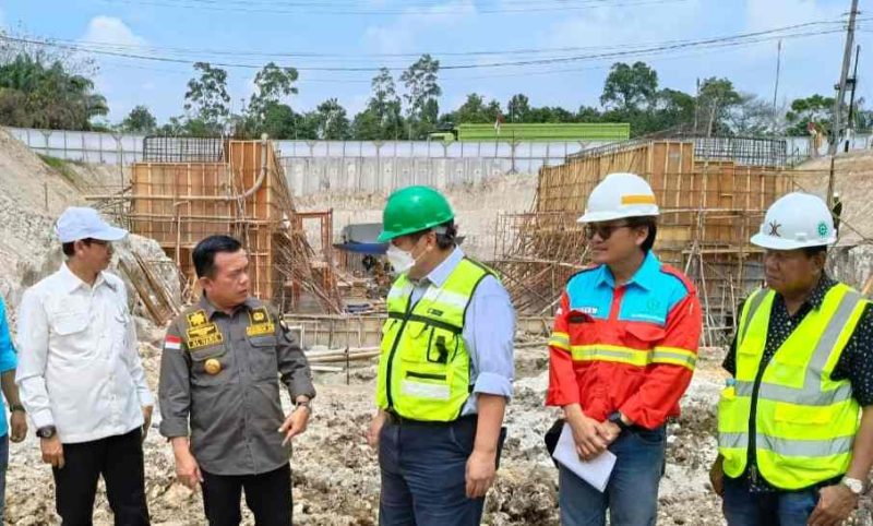 Gubernur Jambi Tinjau Pengerjaan Jalan Batu Bara Mandiangin-Tenam