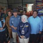 Wakil Bupati Tanjung Jabung Barat bersama jajaran terkait saat meninjau stok bahan pokok di Gudang Bulog Kuala Tungkal menjelang Hari Raya Idul Adha 1447 Hijriah, Selasa (26/05).