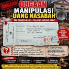 Foto: Ilustrasi dugaan manipulasi transaksi nasabah BPR Tanggo Rajo Tanjung Jabung Barat beserta dokumen yang diklaim berkaitan dengan proses penyelesaian kasus.