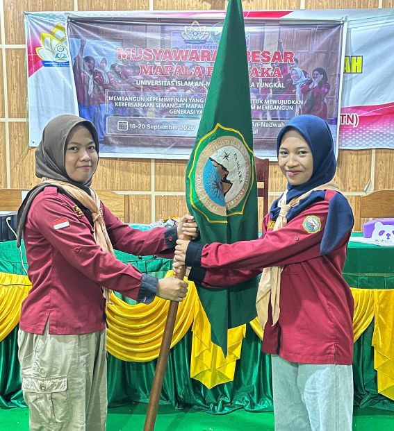 Dokumentasi kegiatan di aula Universitas Islam An-Nadwah Kuala Tungkal