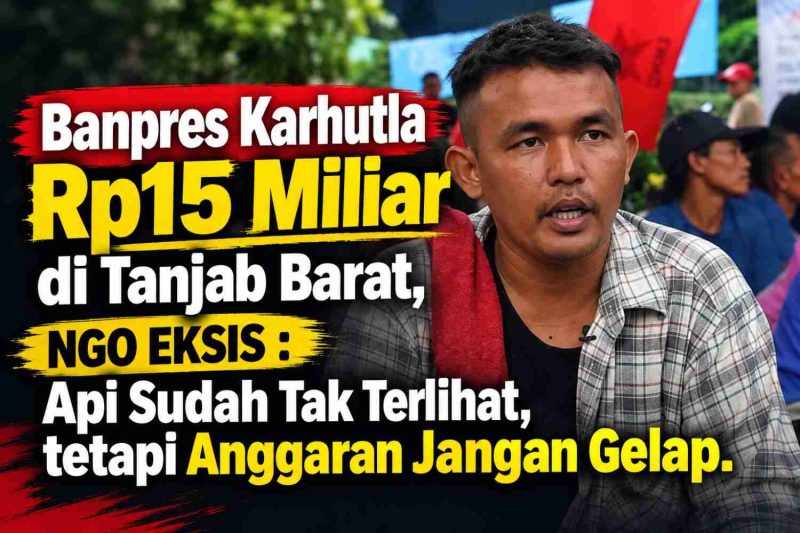 Christian N. dari Perkumpulan Eksis (Ekologi Simetris), Departemen Advokasi dan Kampanye